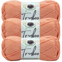 3 Pack Lion Brand® Sustainable Stitching™ Truboo Solid Yarn
