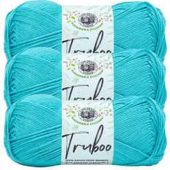 3 Pack Lion Brand® Sustainable Stitching™ Truboo Solid Yarn