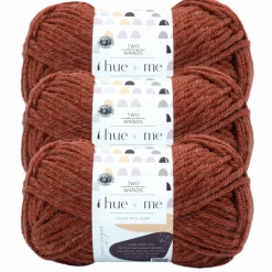 3 Pack Lion Brand® Two of Wands Hue + Me Yarn