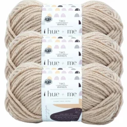 3 Pack Lion Brand® Two of Wands Hue + Me Yarn
