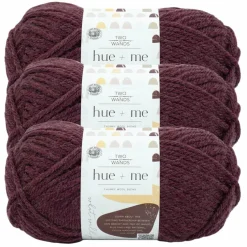 3 Pack Lion Brand® Two of Wands Hue + Me Yarn