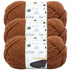 3 Pack Lion Brand® Two of Wands Hue + Me Yarn