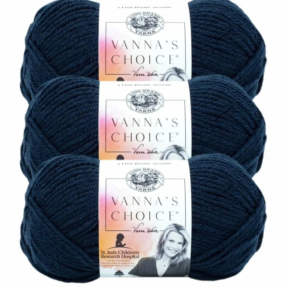 3 Pack Lion Brand® Vanna's Choice® Solid Yarn