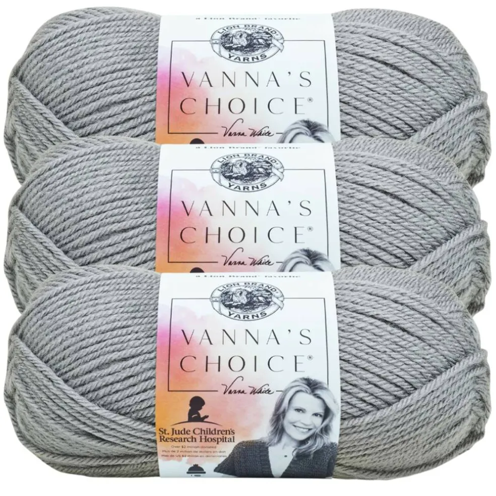 3 Pack Lion Brand® Vanna's Choice® Solid Yarn