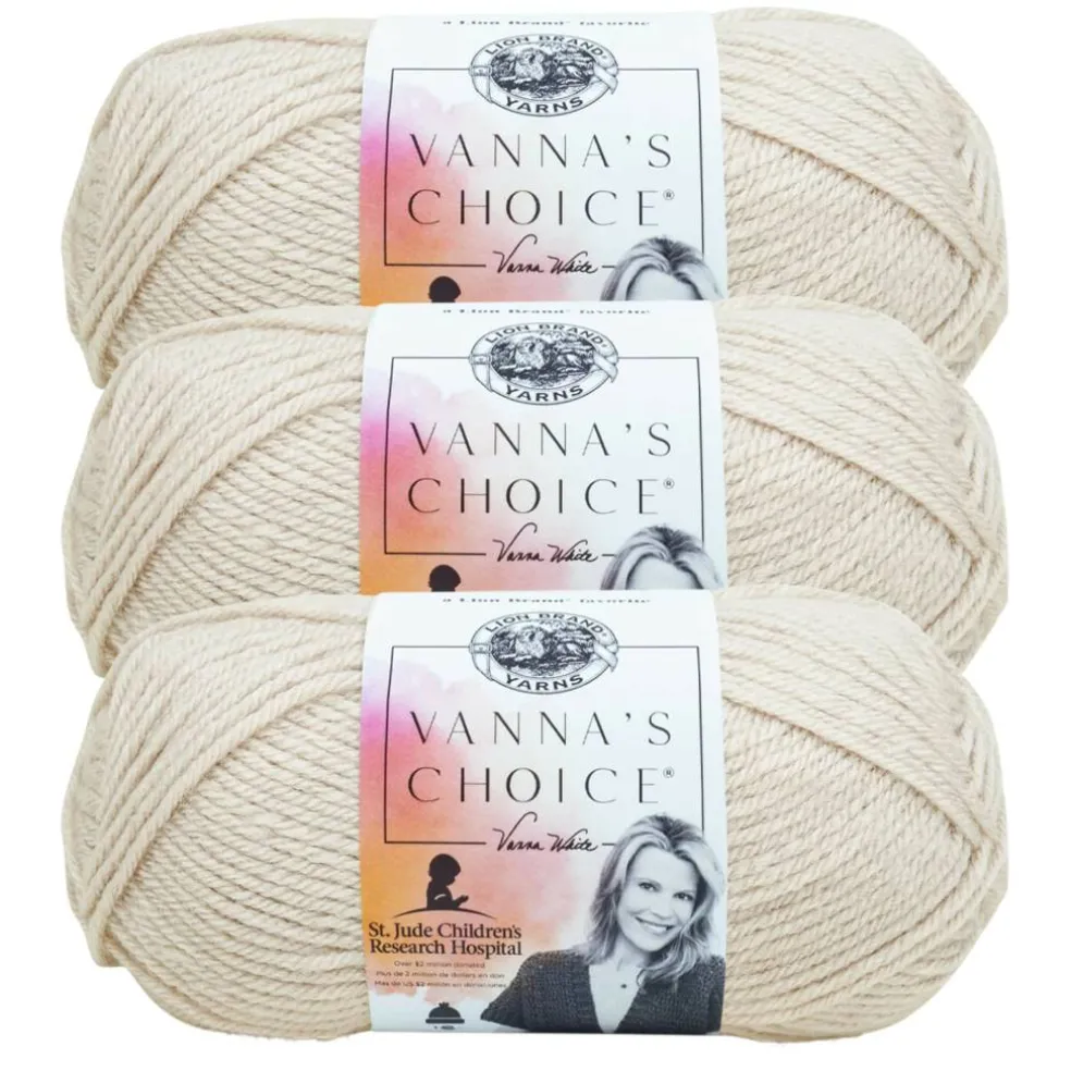 3 Pack Lion Brand® Vanna's Choice® Solid Yarn