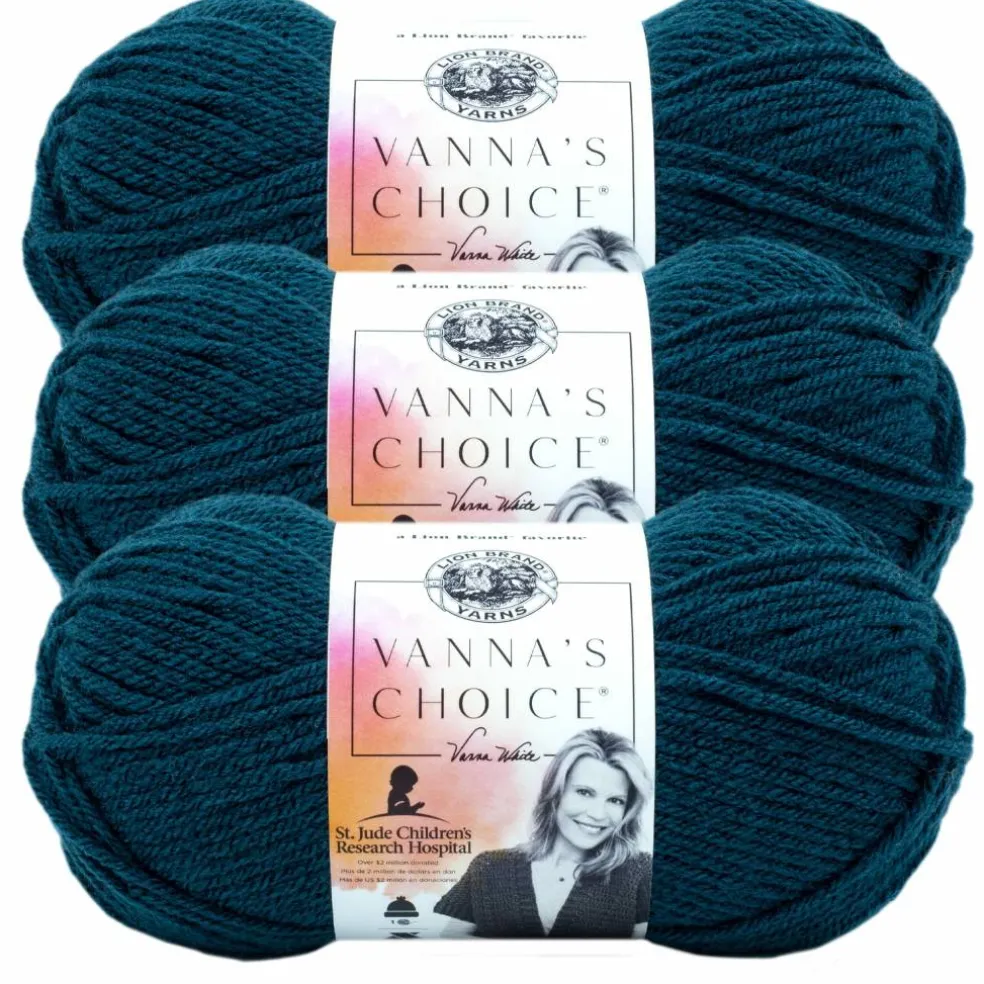 3 Pack Lion Brand® Vanna's Choice® Solid Yarn