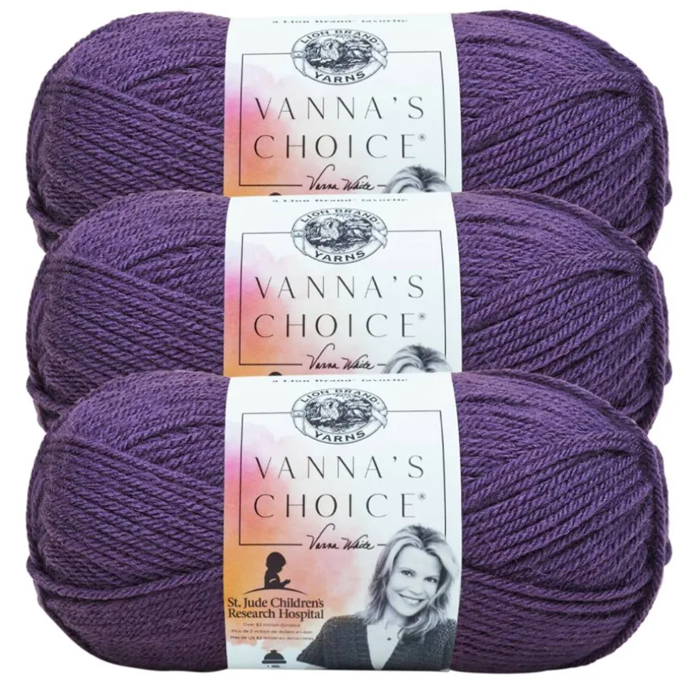 3 Pack Lion Brand® Vanna's Choice® Solid Yarn