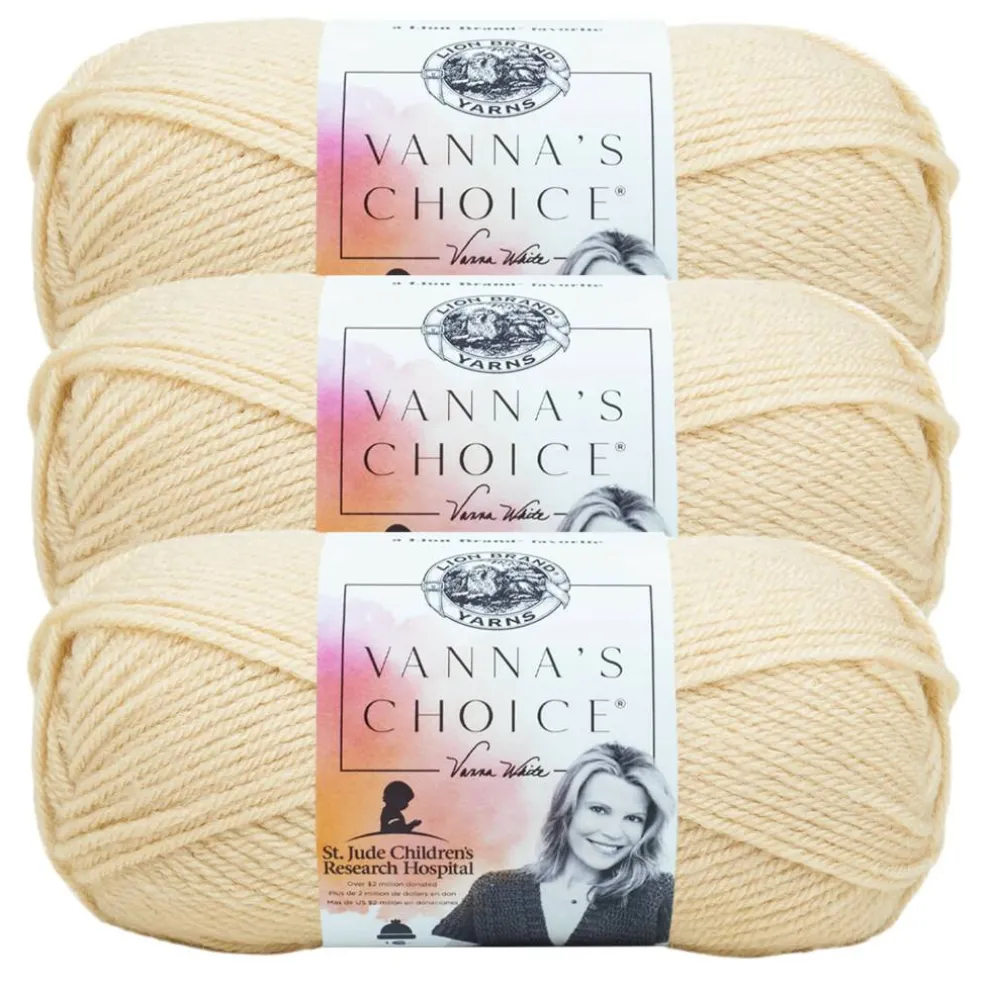 3 Pack Lion Brand® Vanna's Choice® Solid Yarn