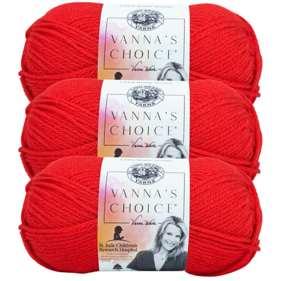 3 Pack Lion Brand® Vanna's Choice® Solid Yarn