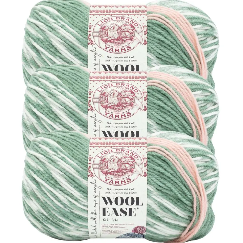 3 Pack Lion Brand® Wool Ease® Fair Isle Yarn