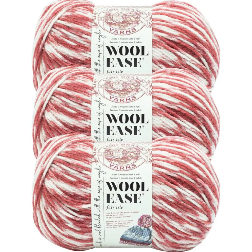 3 Pack Lion Brand® Wool Ease® Fair Isle Yarn