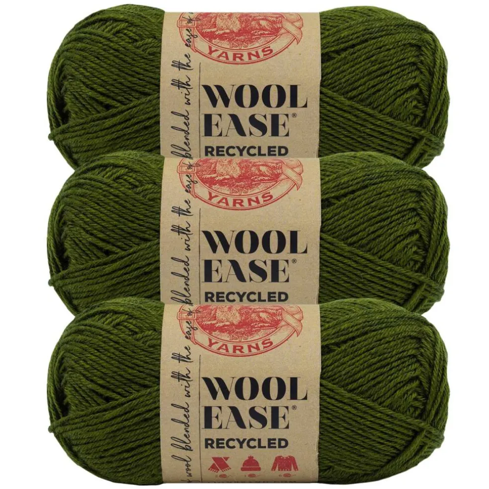 3 Pack Lion Brand® Wool-Ease® Recycled Solid Yarn