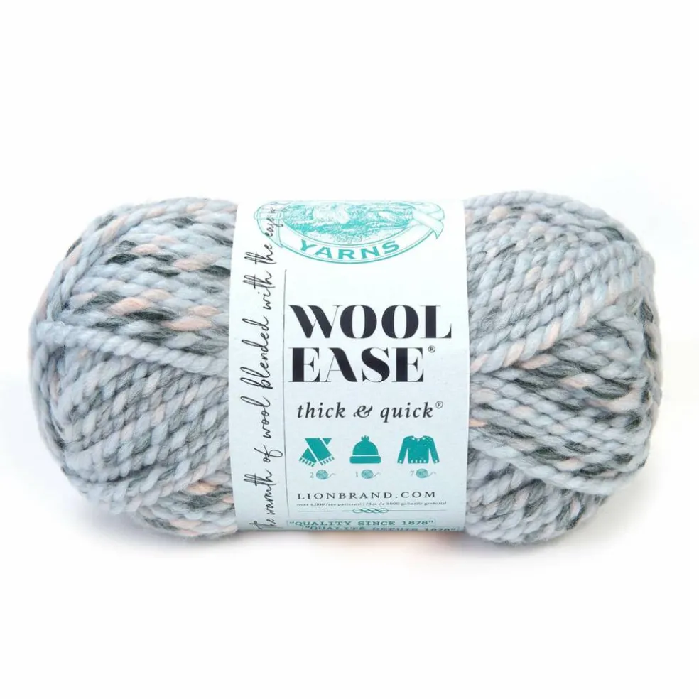 15 Pack: Lion Brand® Wool-Ease® Thick & Quick® Variegated Yarn