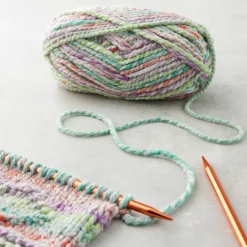 15 Pack: Lion Brand® Wool-Ease® Thick & Quick® Variegated Yarn