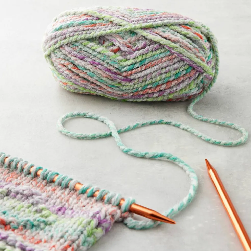 15 Pack: Lion Brand® Wool-Ease® Thick & Quick® Variegated Yarn