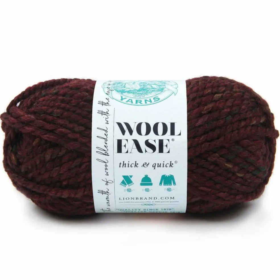 15 Pack: Lion Brand® Wool-Ease® Thick & Quick® Variegated Yarn