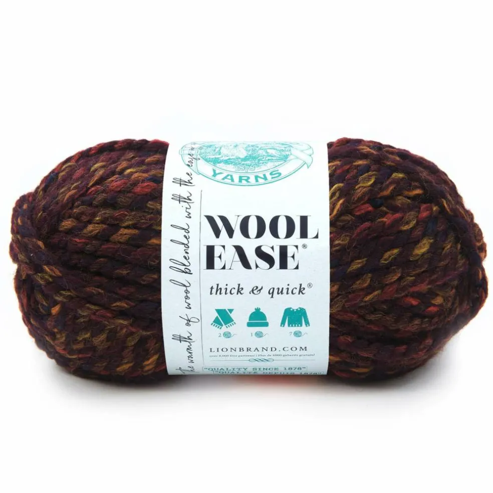 15 Pack: Lion Brand® Wool-Ease® Thick & Quick® Variegated Yarn