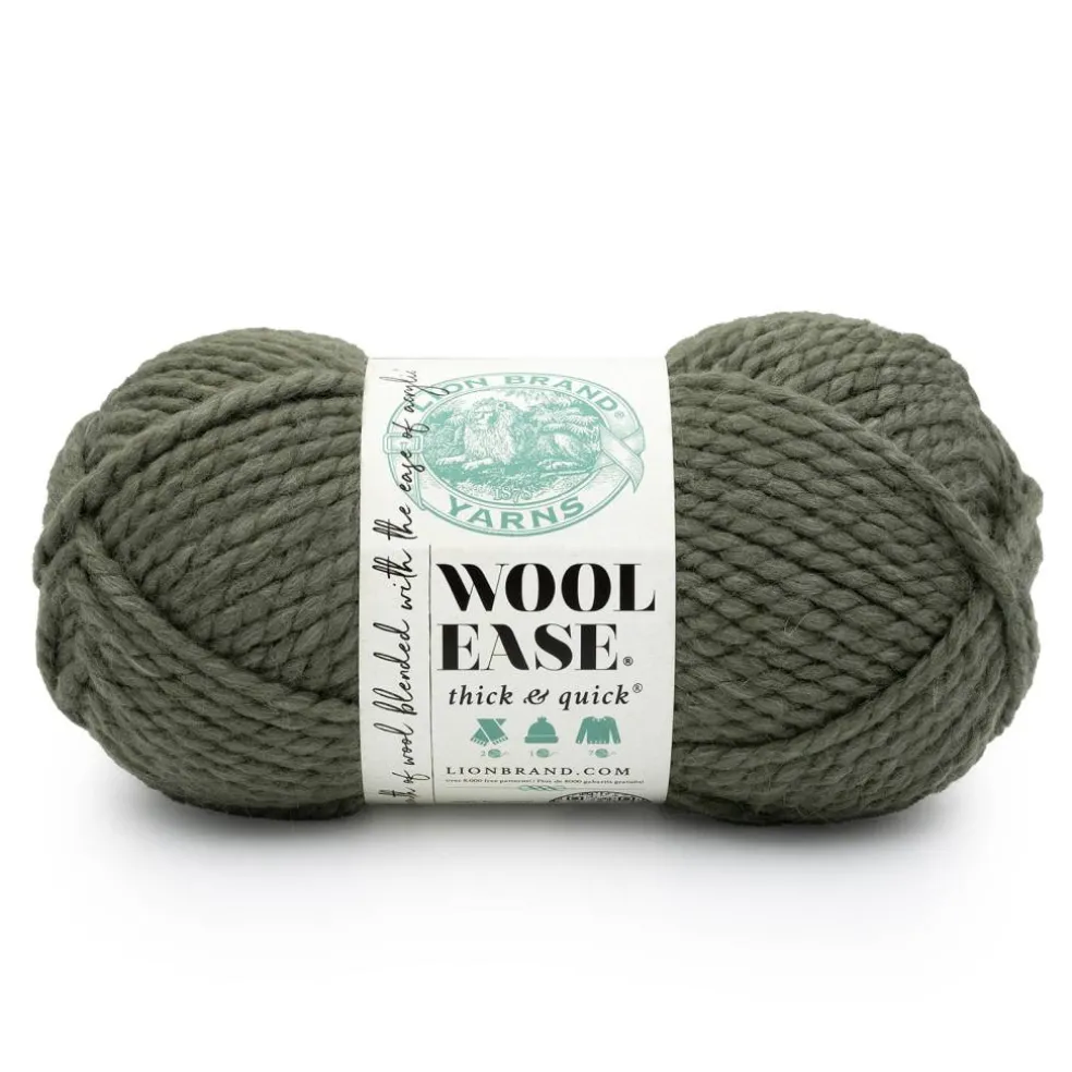 6 Pack: Lion Brand® Wool-Ease® Thick & Quick® Solid Yarn