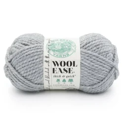 6 Pack: Lion Brand® Wool-Ease® Thick & Quick® Solid Yarn