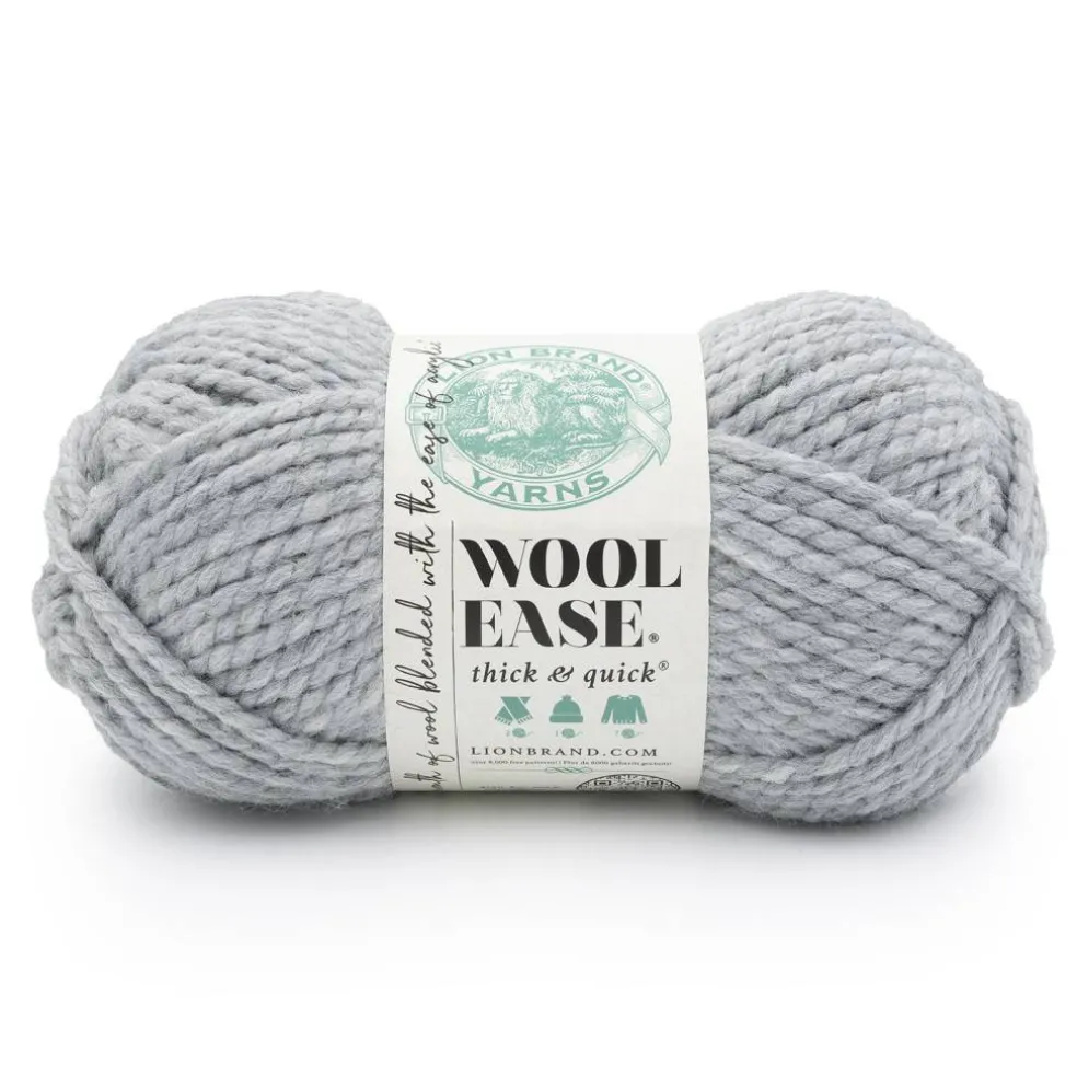 6 Pack: Lion Brand® Wool-Ease® Thick & Quick® Solid Yarn