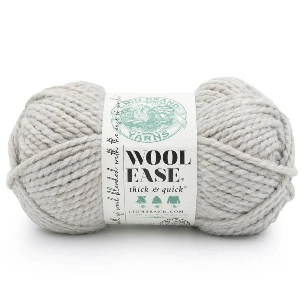 6 Pack: Lion Brand® Wool-Ease® Thick & Quick® Solid Yarn