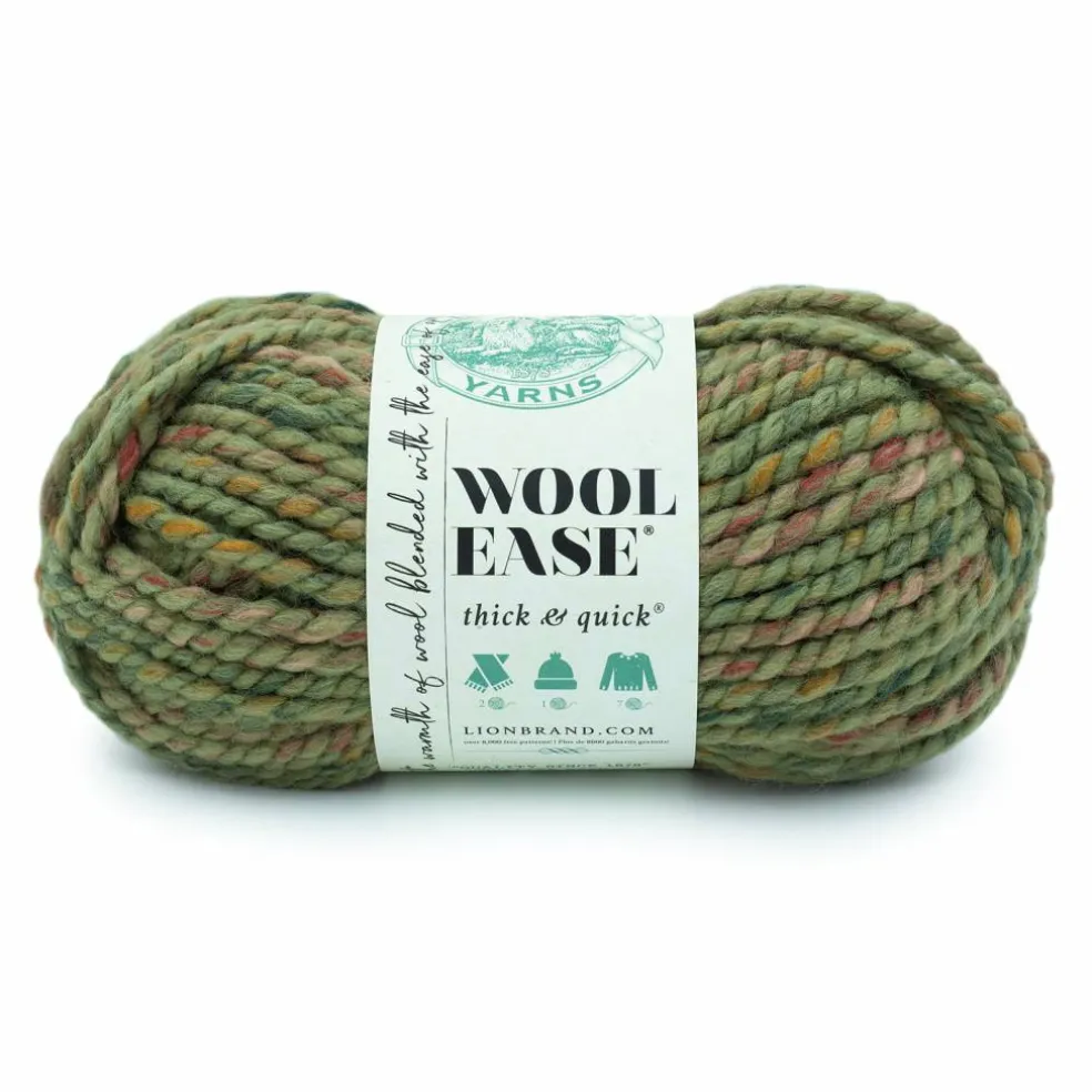 6 Pack: Lion Brand® Wool-Ease® Thick & Quick® Solid Yarn