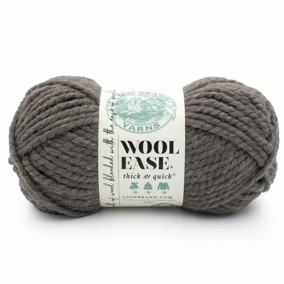 6 Pack: Lion Brand® Wool-Ease® Thick & Quick® Solid Yarn