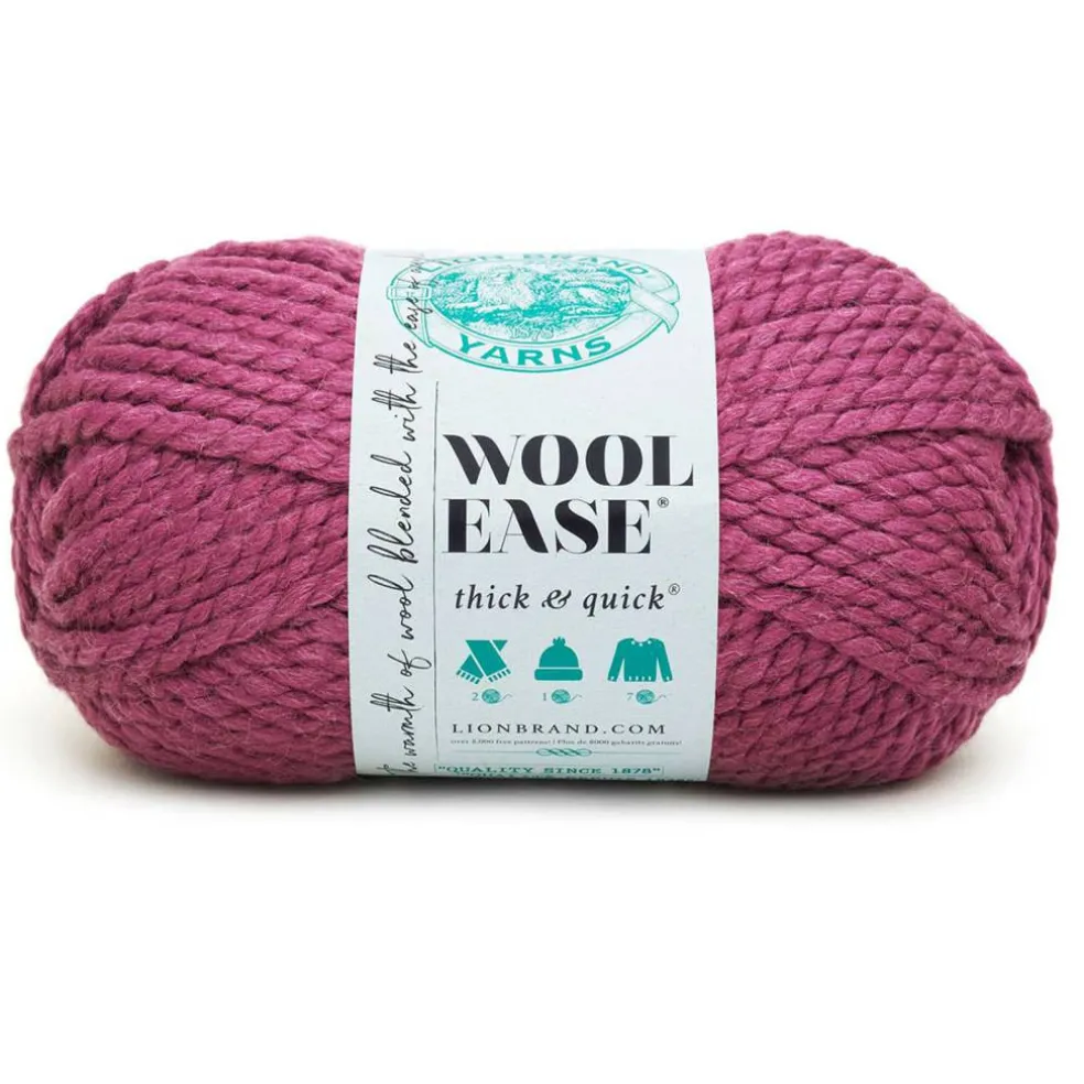 15 Pack: Lion Brand® Wool-Ease® Thick & Quick® Yarn, Solids