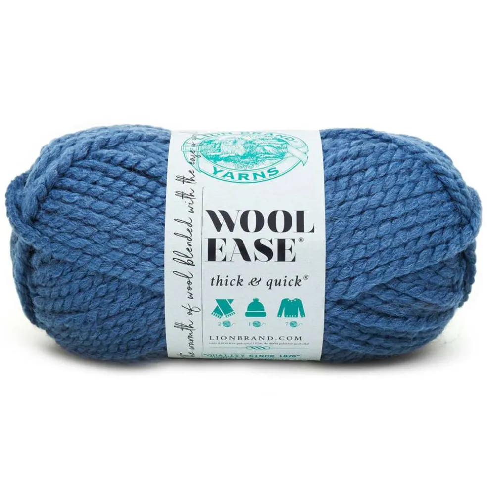 15 Pack: Lion Brand® Wool-Ease® Thick & Quick® Yarn, Solids