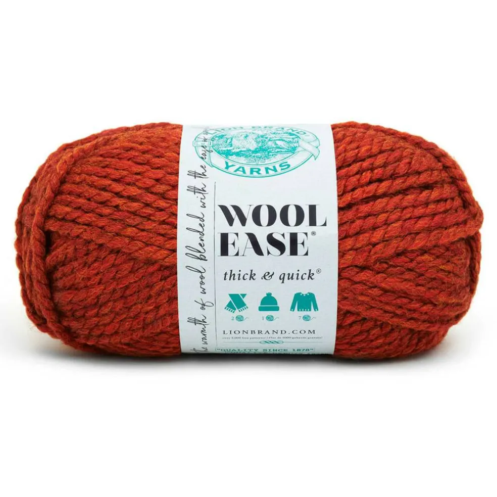 15 Pack: Lion Brand® Wool-Ease® Thick & Quick® Yarn, Solids