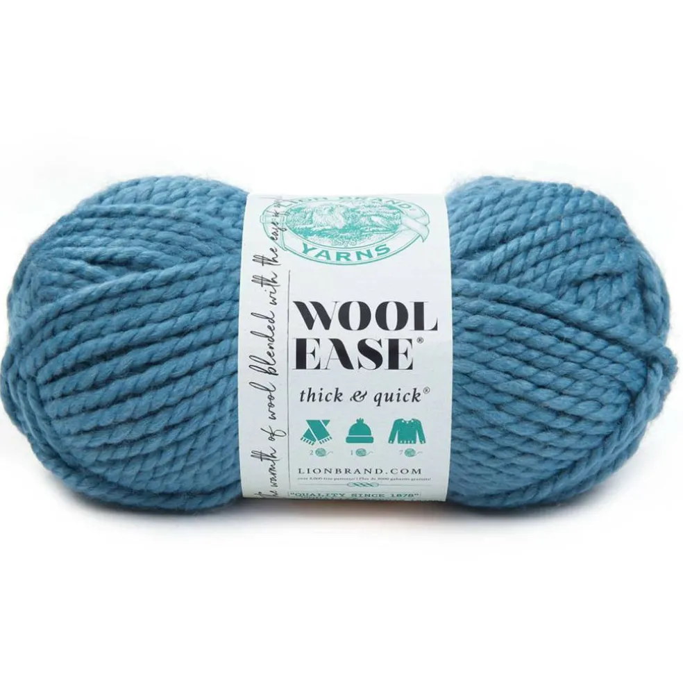 15 Pack: Lion Brand® Wool-Ease® Thick & Quick® Yarn, Solids