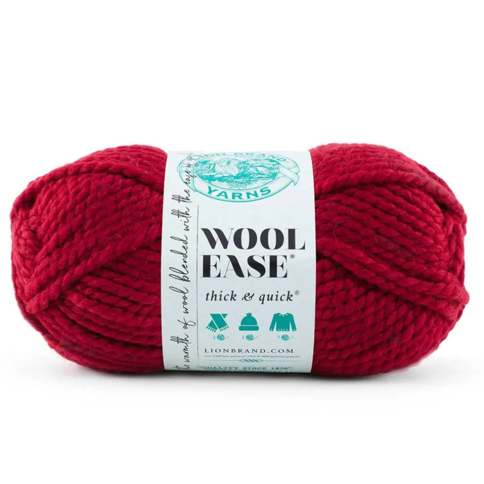 15 Pack: Lion Brand® Wool-Ease® Thick & Quick® Yarn, Solids