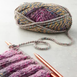 15 Pack: Lion Brand® Wool-Ease® Thick & Quick® Yarn, Prints, Stripes & Metallics
