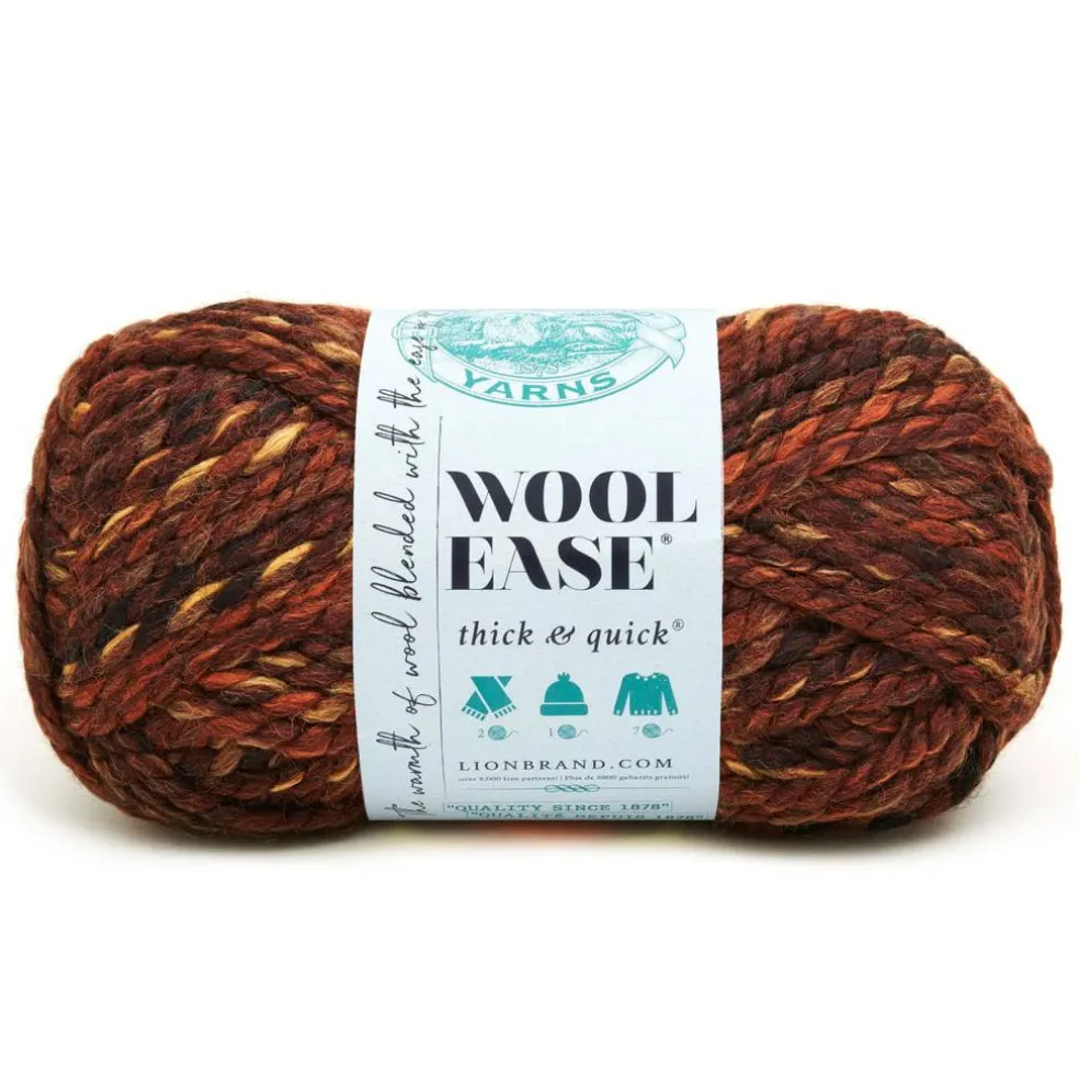 15 Pack: Lion Brand® Wool-Ease® Thick & Quick® Yarn, Prints, Stripes & Metallics