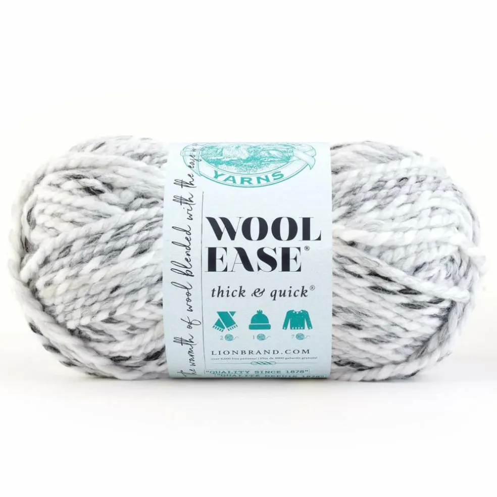 15 Pack: Lion Brand® Wool-Ease® Thick & Quick® Yarn, Prints, Stripes & Metallics