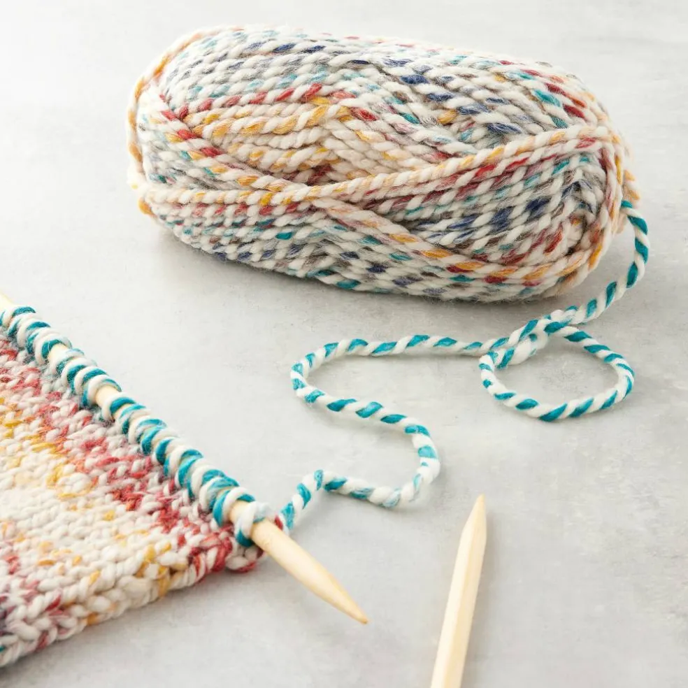 15 Pack: Lion Brand® Wool-Ease® Thick & Quick® Yarn, Prints, Stripes & Metallics