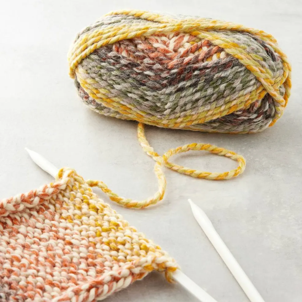15 Pack: Lion Brand® Wool-Ease® Thick & Quick® Yarn, Prints, Stripes & Metallics