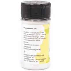 12 Pack: LorAnn Citric Acid, 3.4oz.