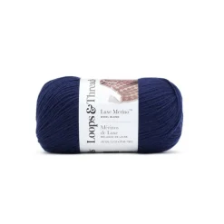 15 Pack: Luxe Merino™ Solid Yarn by Loops & Threads®