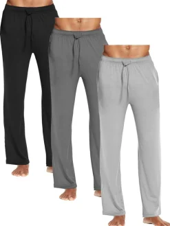 3-Pack Men's Classic Lounge Pants (Sizes, S-3XL)