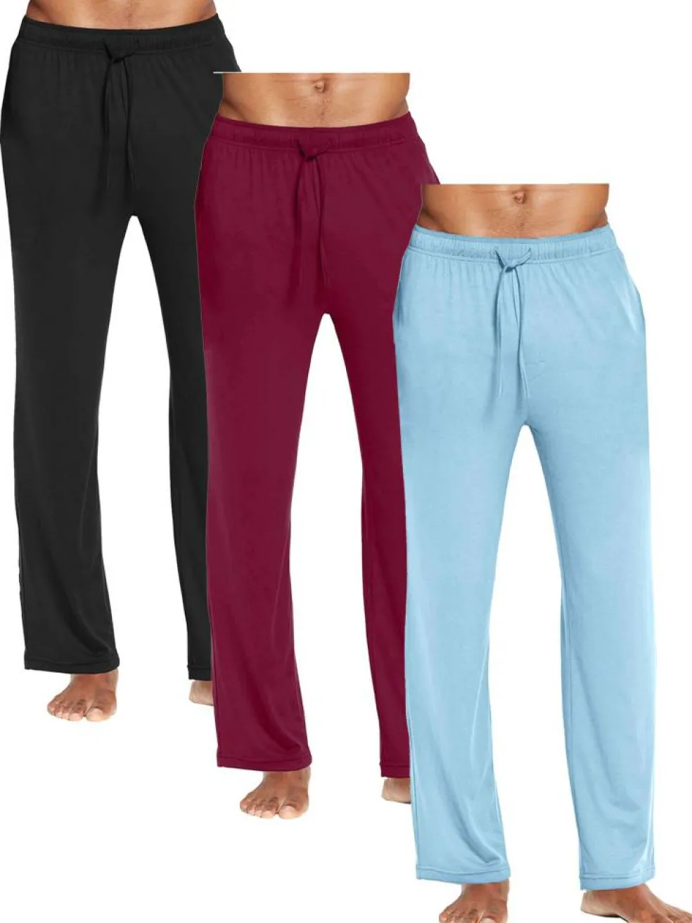 3-Pack Men's Classic Lounge Pants (Sizes, S-3XL)