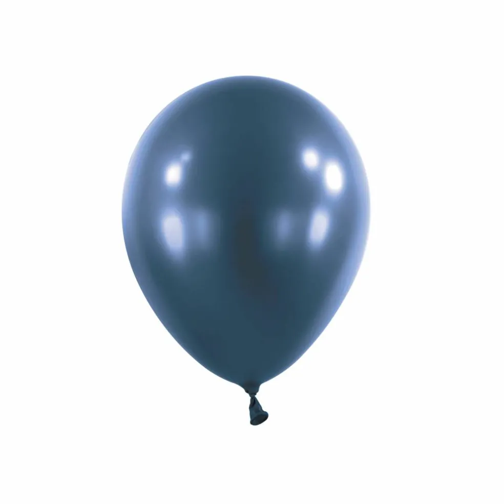 100 Pack: 11" Metallic Latex Balloon
