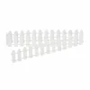 12 Pack: Mini White Wooden Fence by Make Market®