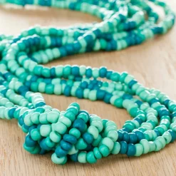 12 Pack: Mint Blue Mix Glass Seed Beads, 6/0 by Bead Landing™