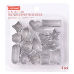 12 Pack: Mixed Clay Cutter Set by Craft Smart®