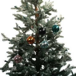 5 Pack 52mm Multicolor Disco Halloween Ball Ornaments by Ashland®