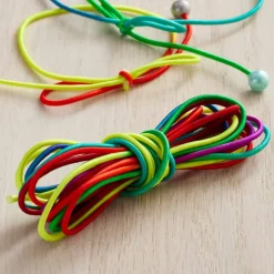 12 Pack: 2mm Multicolor Elastic Cord by Bead Landing™
