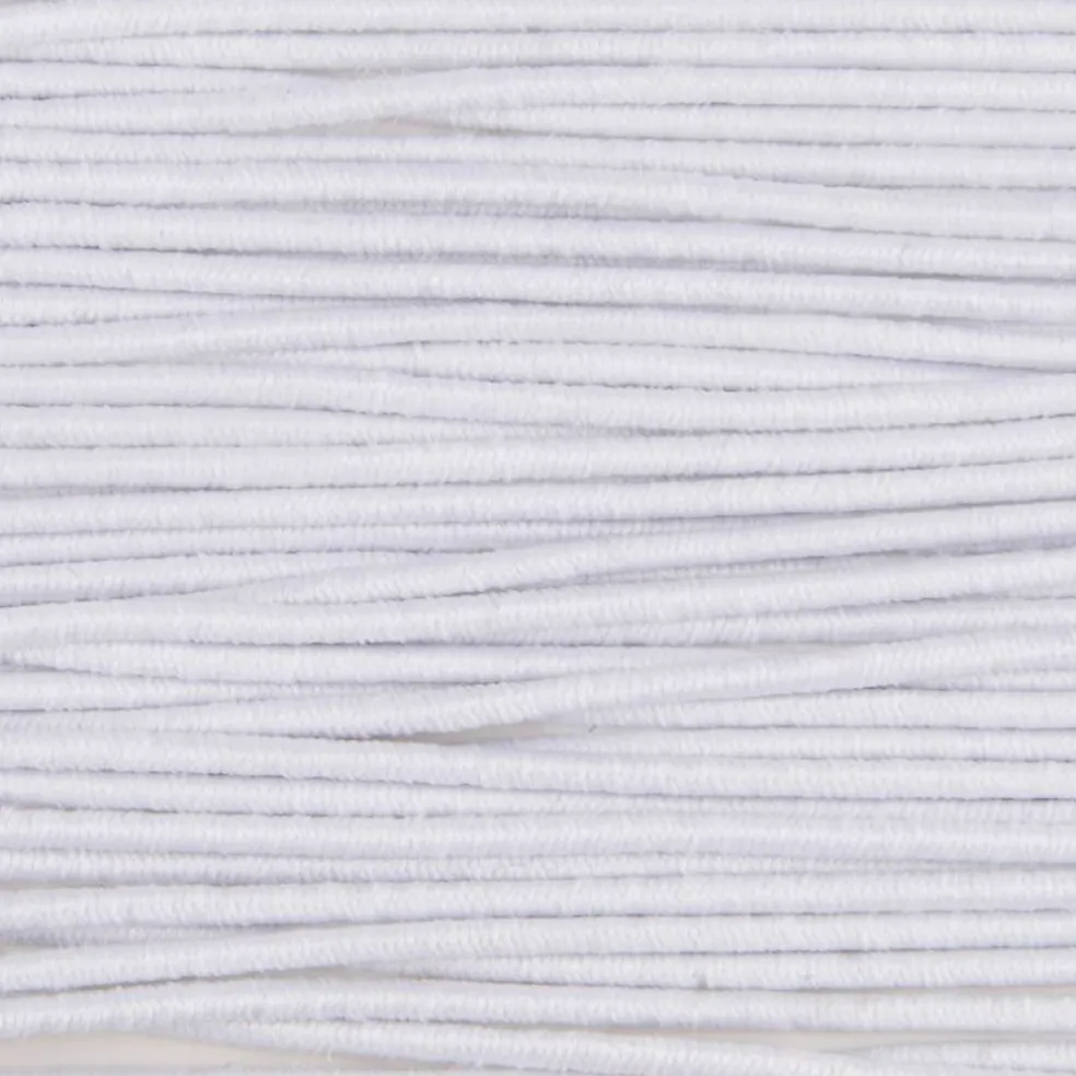 24 Pack: 1mm White Stringing Elastic Cord by Bead Landing™