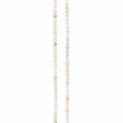 12 Pack: Morganite Round Beads, 4mm by Bead Landing™