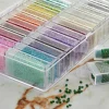 6 Pack: Multicolored Glass Seed Beads by Bead Landing™